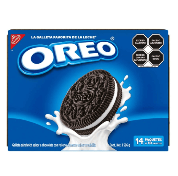 Oreo 14 paquetes de 10 galletas